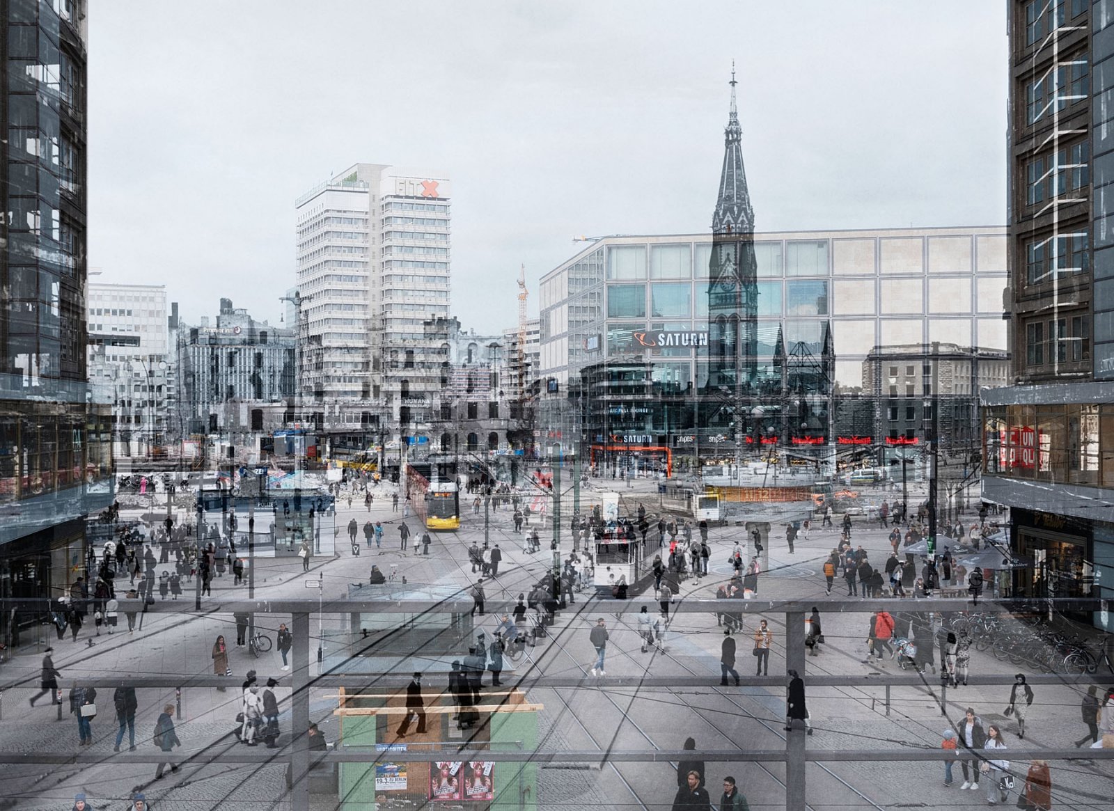 Alexanderplatz, Berlin (1946/2023), ArchiveInkJet-Print