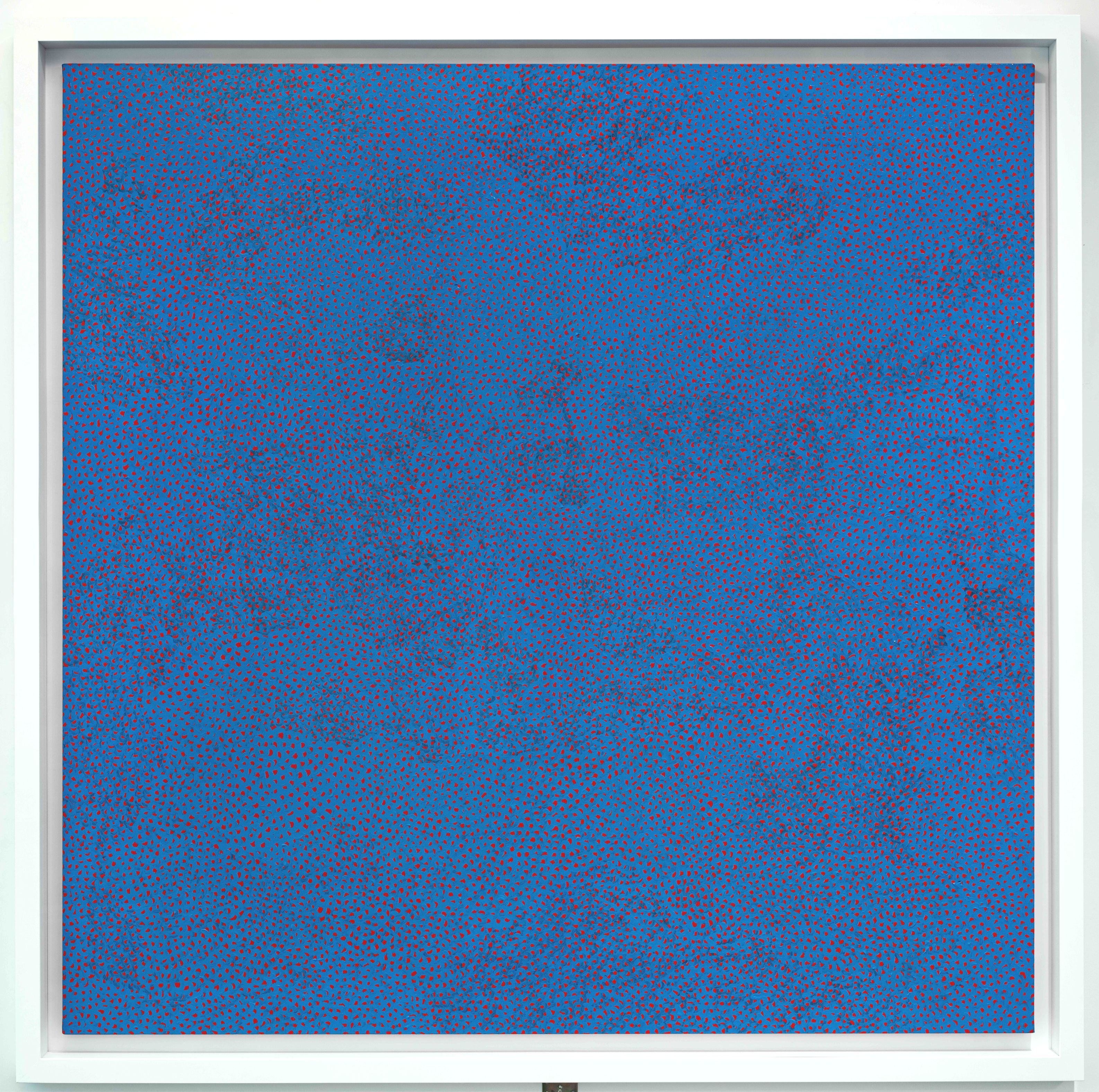 Yayoi Kusama, Infinity Nets (Blue), 2008, Acrylic on canvas, 152 x 162 cm